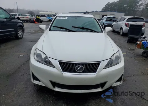 2012 Lexus Is 250 from USA, damaged, VIN JTHBF5C23C5177665